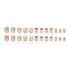12 Sizes-24 Pcs Press On Nails MY108