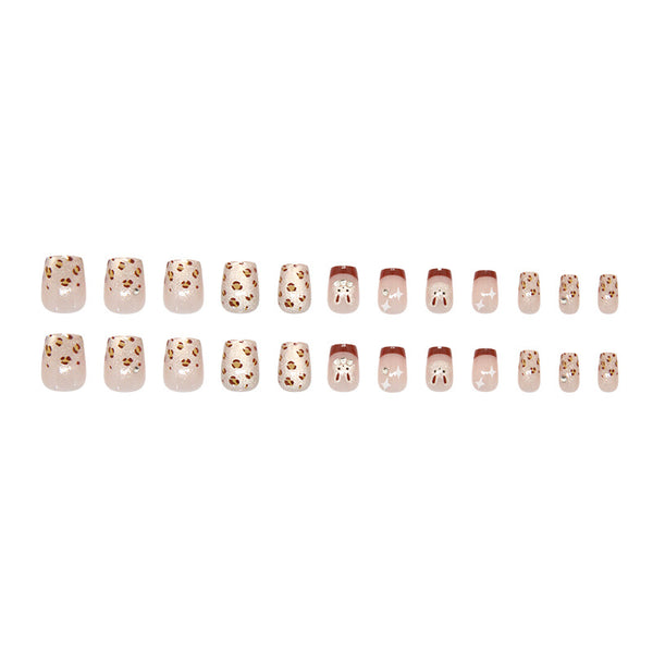 12 Sizes-24 Pcs Press On Nails MY108