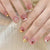 12 Sizes-24 Pcs Press On Nails W1646