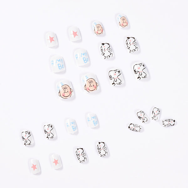 12 Sizes-24 Pcs Press On Nails JP999