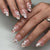 12 Sizes-24 Pcs Press On Nails C632