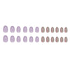 12 Sizes-24 Pcs Press On Nails W1291
