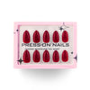 Glamhalo Premiere 30pcs Press On Nails – Eco-Friendly Perfect Fit - GD40