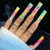 12 Sizes-24 Pcs Press On Nails Z381