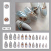 12 Sizes-24 Pcs Press On Nails W1762