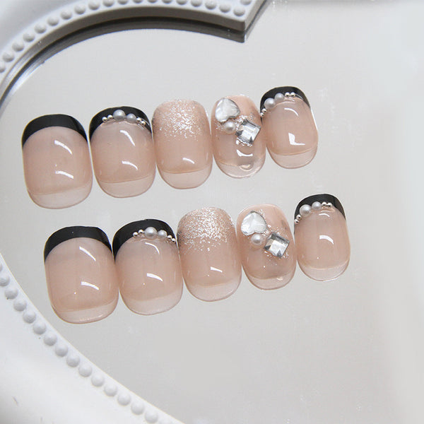 12 Sizes-24 Pcs Press On Nails Z927