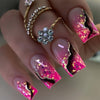 12 Sizes-24 Pcs Press On Nails Y1731