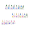 12 Sizes-24 Pcs Press On Nails JP3476