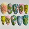30 Pcs Press On Nails W2090