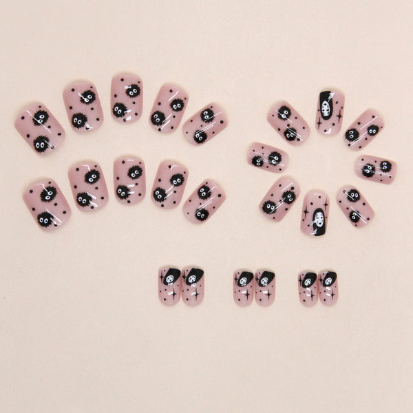 12 Sizes-24 Pcs Press On Nails W1292