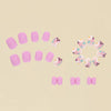 12 Sizes-24 PcsPress On Nails Y105