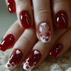 12 Sizes-24 Pcs Press On Nails Y1663