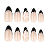 12 Sizes-24 Pcs Press On Nails JL0674