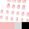 12 Sizes-24 Pcs Press On Nails JP3307
