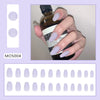 12 Sizes-24 Pcs Press On Nails MOS004