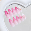 12 Sizes-24 Pcs Press On Nails Z1109