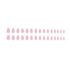 12 Sizes-24 Pcs Press On Nails W1508