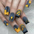 12 Sizes-24 Pcs Press On Nails Y185