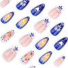 12 Sizes-24 Pcs Press On Nails JP3580