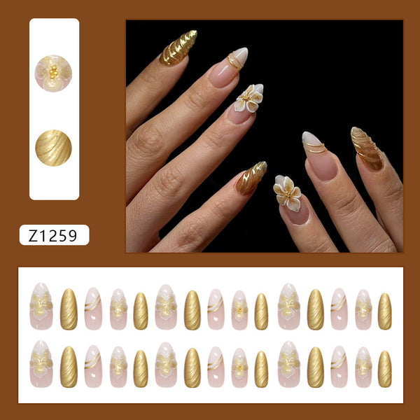 30 Pcs Press On Nails Z1259