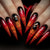12 Sizes-24 Pcs Press On Nails Y1024