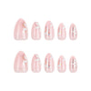 12 Sizes-24 Pcs Press On Nails JP3252