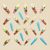 12 Sizes-24 Pcs Press On Nails Y700