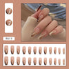 12 Sizes-24 Pcs Press On Nails R601