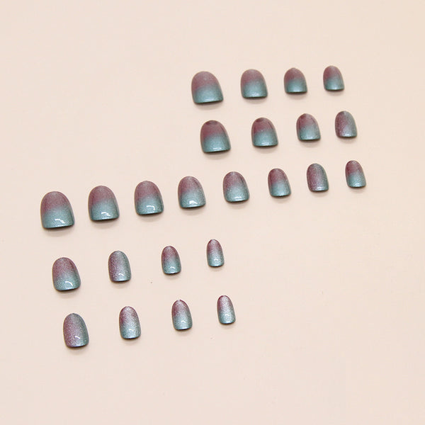 12 Sizes-24 Pcs Press On Nails W1523