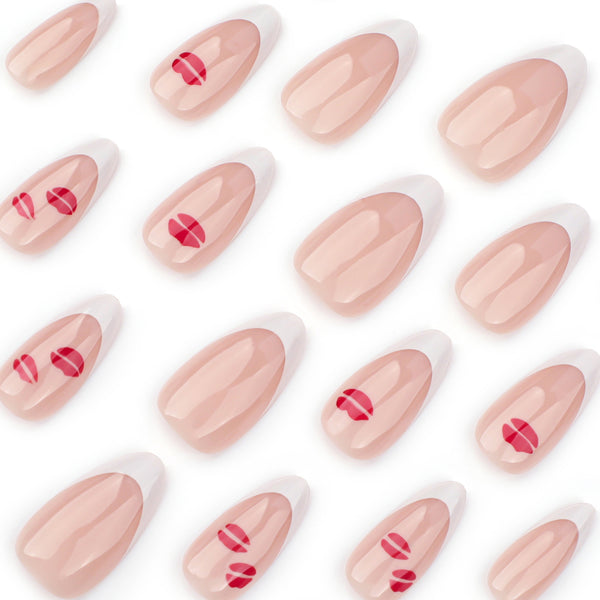 12 Sizes-24 Pcs Press On Nails JP3569