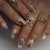 30 Pcs Press On Nails W1735