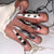 12 Sizes-24 Pcs Press On Nails JP3499