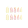 12 Sizes-24 Pcs Press On Nails JP1684