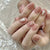 12 Sizes-24 Pcs Press On Nails R830