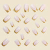 12 Sizes-24 Pcs Press On Nails Y1001