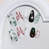 12 Sizes-24 Pcs Press On Nails Z1182