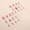 12 Sizes-24 Pcs Press On Nails Z536
