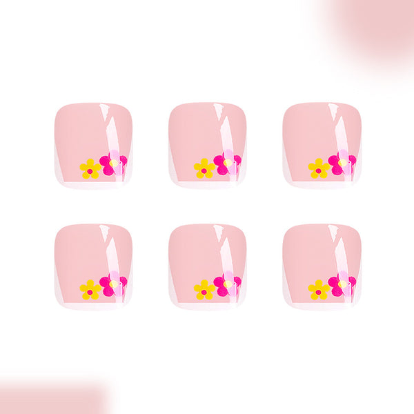 12 Sizes-24 Pcs Press On Nails C1192
