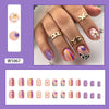 12 Sizes-24 Pcs Press On Nails W1067