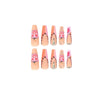 12 Sizes-24 Pcs Press On Nails JP2519