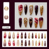 12 Sizes-24 Pcs Press On Nails Z1246