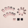 12 Sizes-24 Pcs Press On Nails W2026