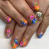 12 Sizes-24 Pcs Press On Nails Y1886