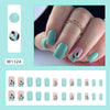 12 Sizes-24 Pcs Press On Nails W1324