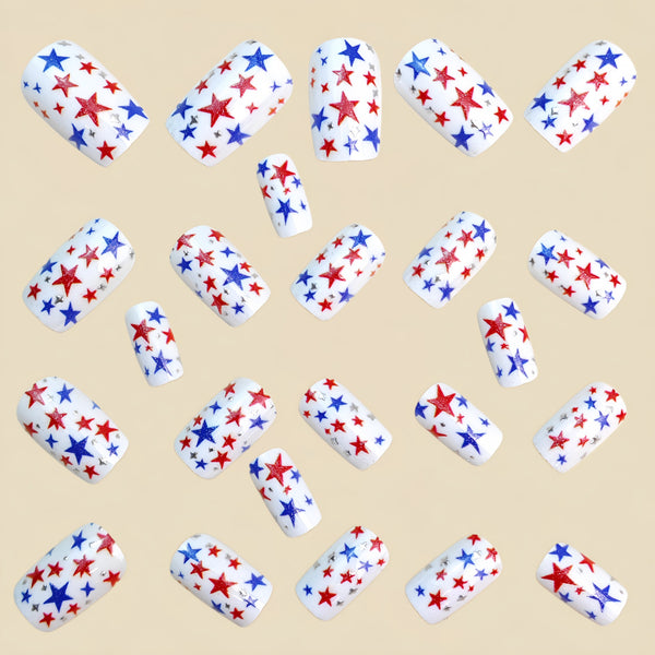 12 Sizes-24 Pcs Press On Nails Y1977