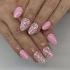 12 Sizes-24 Pcs Press On Nails JP4482