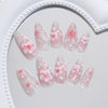12 Sizes-24 Pcs Press On Nails Z1121