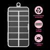 12 Sizes-24 Pcs Press On Nails KH002
