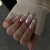 12 Sizes-24 Pcs Press On Nails JP3259