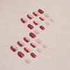 12 Sizes-24 Pcs Press On Nails W972